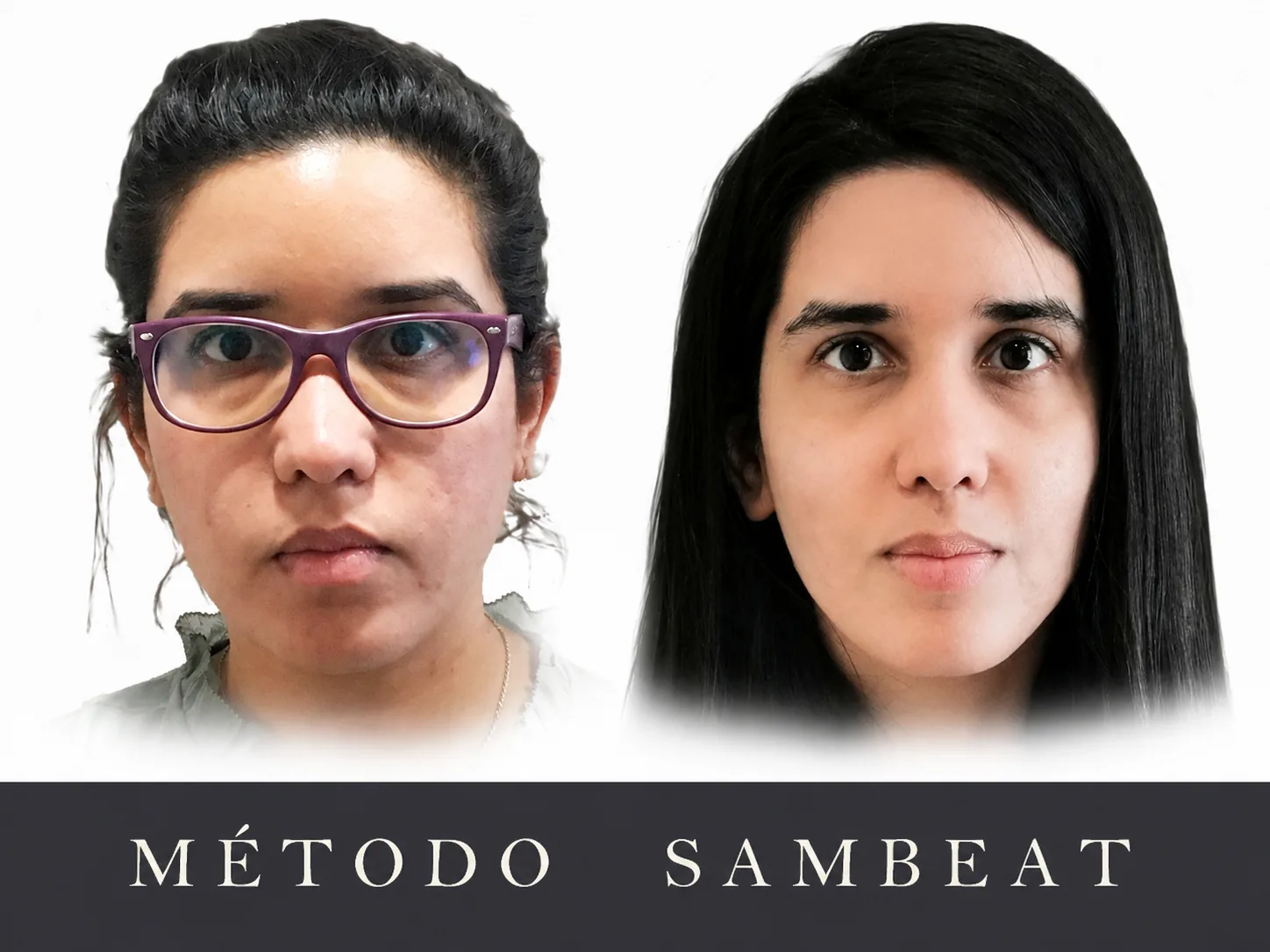 Resultado de Albany A. con el Método Sambeat Comparativa visual de Albany A. antes y después de su proceso con el Método Sambeat